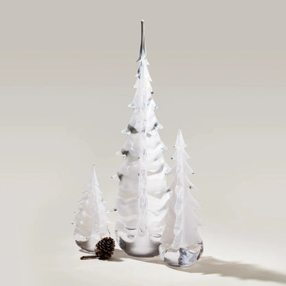 Simon Pearce Snowdrift Evergreen Tree, Gift Boxed