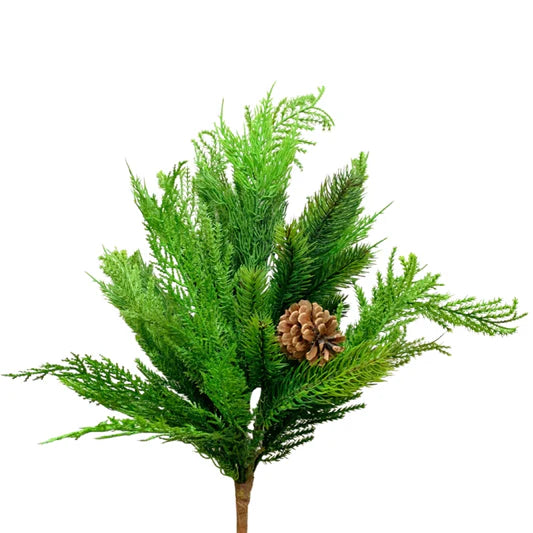 Mixed Christmas Cypress Spray, 18"
