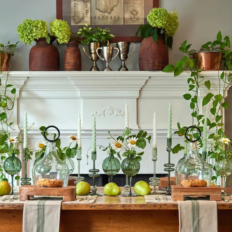 Wine Glass Shaped Flower Vase