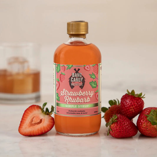 Strawberry Rhubarb Syrup, Hester & Cook