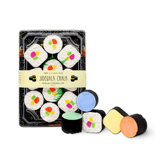 TWEE Sushi Maki Rolls Handmade Sidewalk Chalk