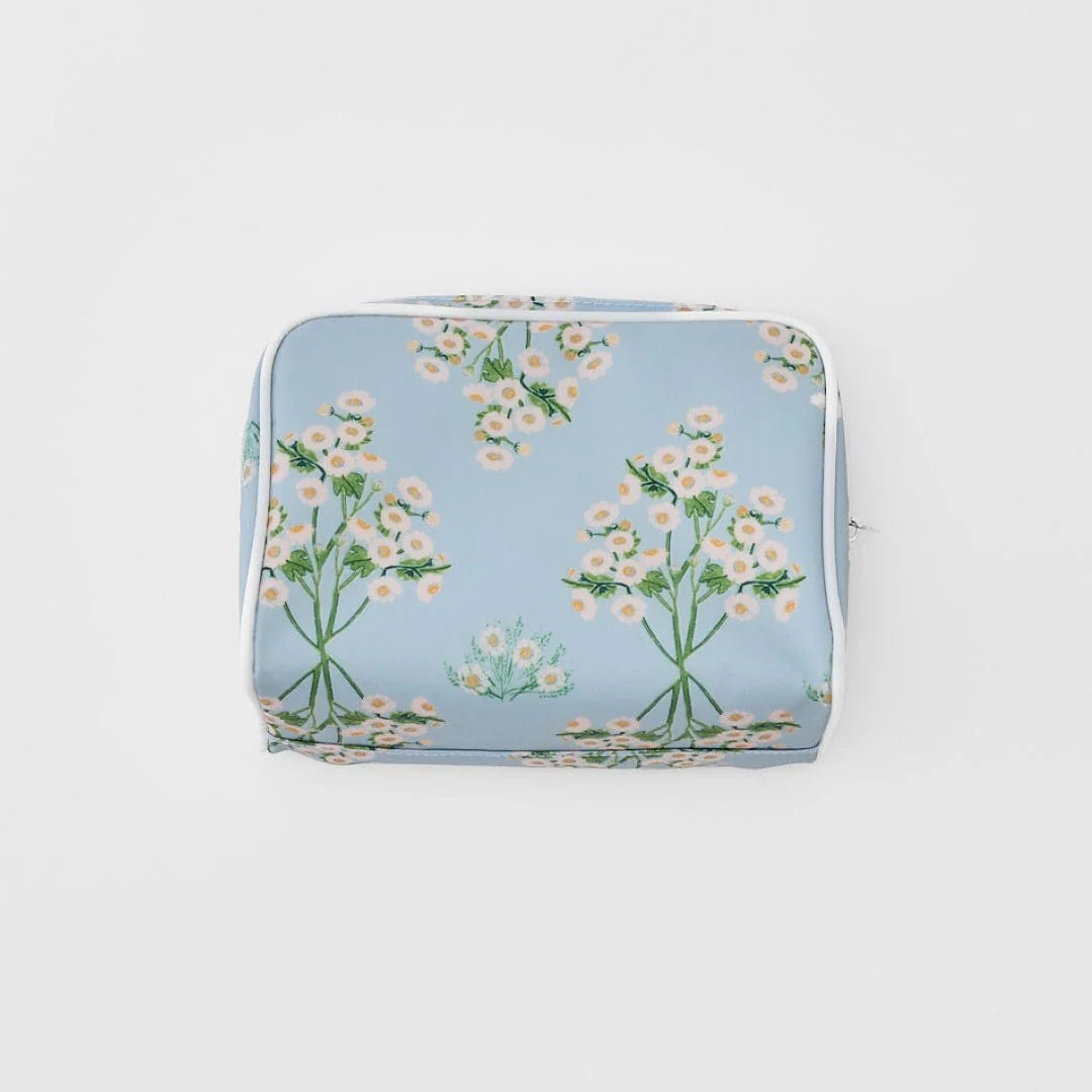 Patterned Toiletry Bag in Lulie Wallace's Suzanna