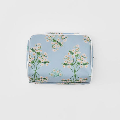 Patterned Toiletry Bag in Lulie Wallace's Suzanna