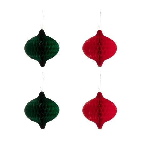 Tapered Ornaments (set of 4)