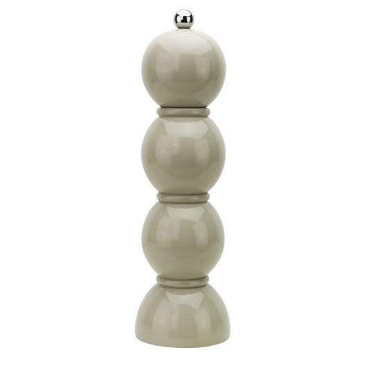 24cm Cappuccino Beige Bobbin Salt or Pepper Mill