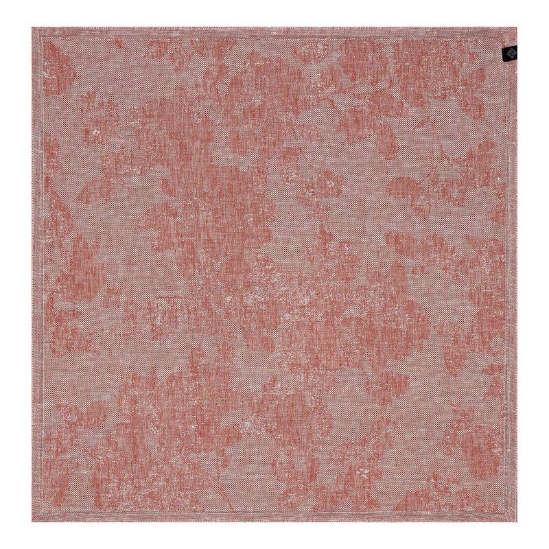 Le Jacquard Francais, Terre Cuite Casual Orange Napkins Set/4