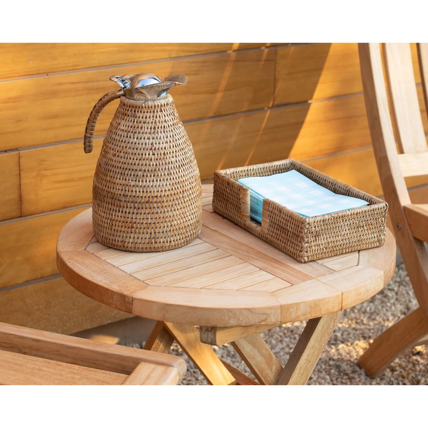 Rattan 1.5 L Steel Thermos