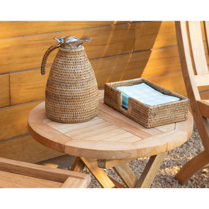 Rattan 1.5 L Steel Thermos