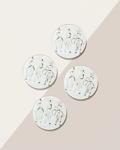 Three Amigos Set of 4 Coasters