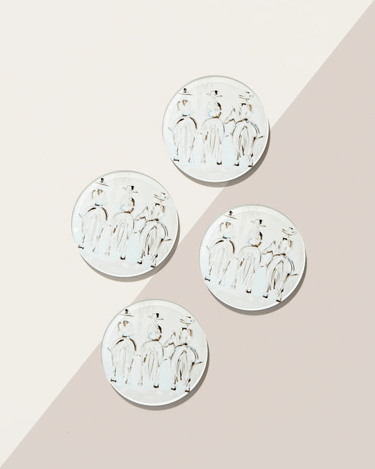 Three Amigos Set of 4 Coasters