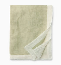 Load image into Gallery viewer, Pitura Throw in Moss/Taupe - Sferra