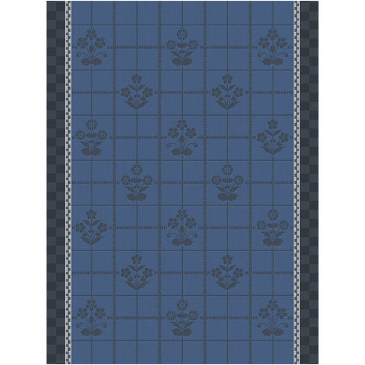 Le Jacquard Jardin Lulu Luce Blue Tea Towel