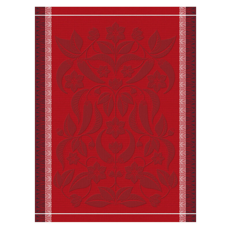 Le Jacquard Francais Piments Red Tea Towel