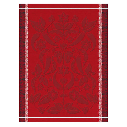 Le Jacquard Francais Piments Red Tea Towel