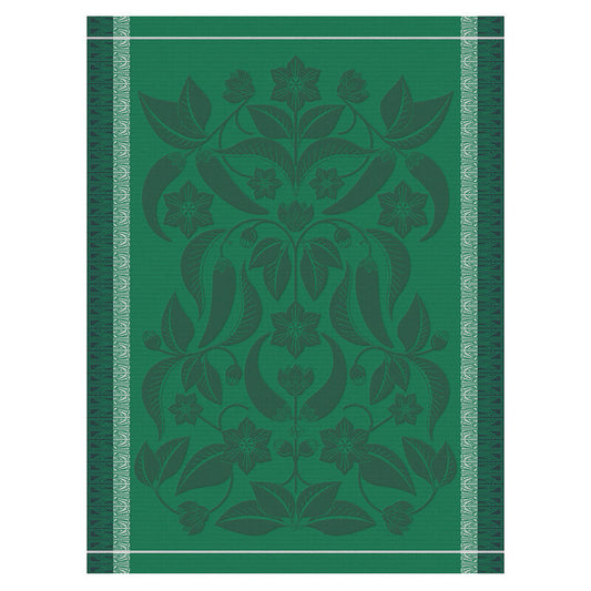 Le Jacquard Francais Piments Green Tea Towel