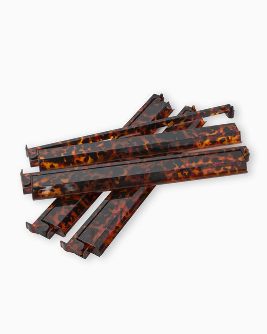 Tortoiseshell Mahjong Rack & Pusher Set