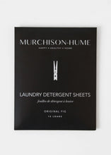 Load image into Gallery viewer, Travel Size Laundry Detergent Sheets in Original Fig - Murchison Hume