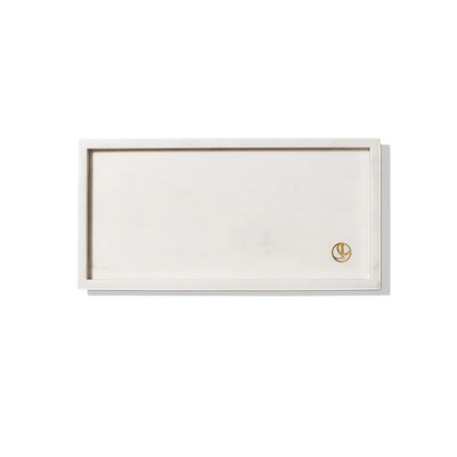 L'Avant Collective Lux White Marble Tray