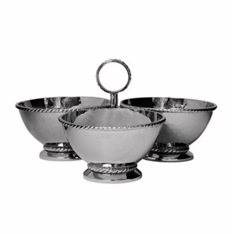 Juliska Graham Triple Cocktail Bowl