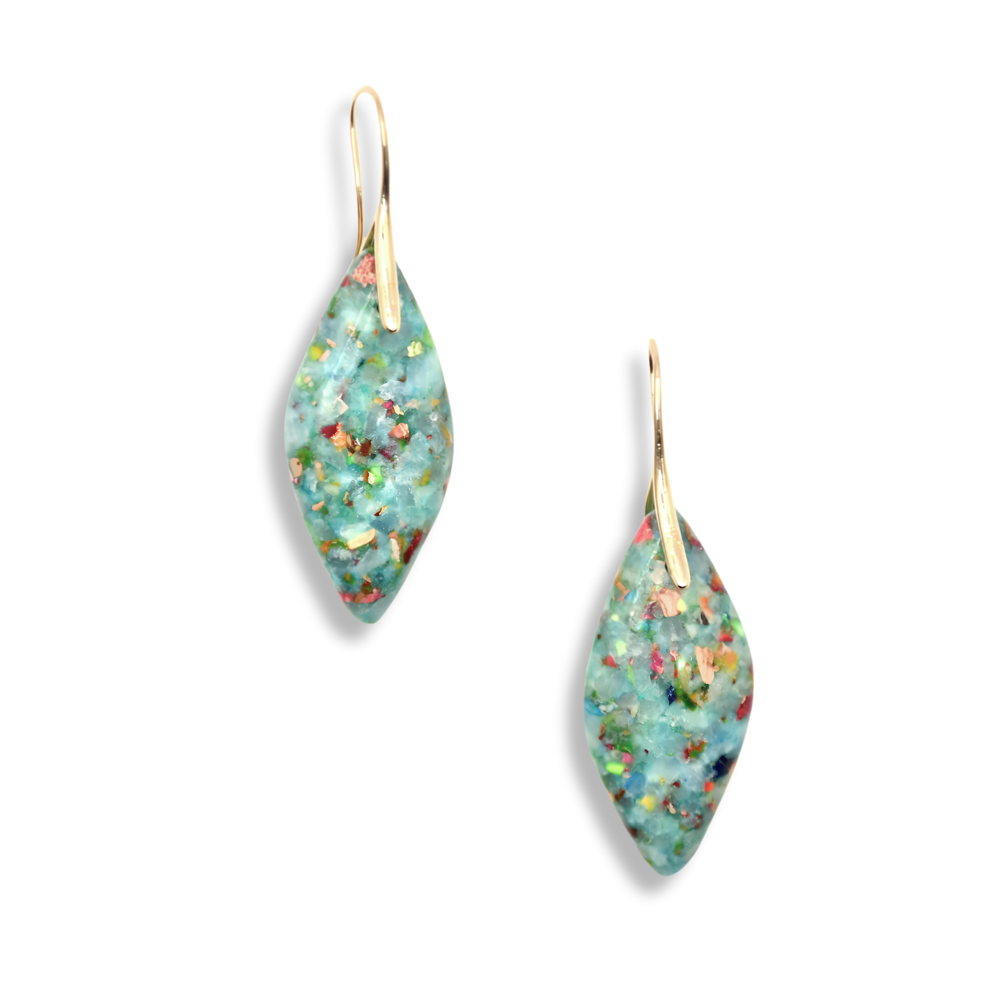 Turquoise Imperial Jasper Earrings