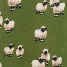 Load image into Gallery viewer, 0-3M Valais Sheep Bamboo Footed Romper Milkbarn