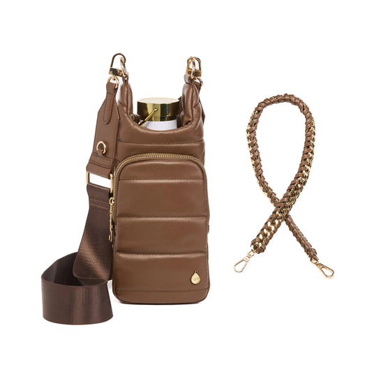 Brown Vegan Leather HydroBag