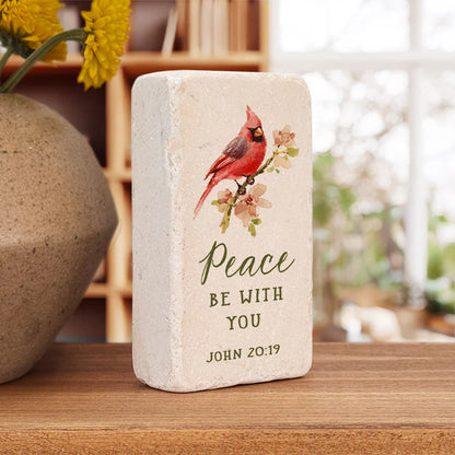 John 20:19 Scripture Stone, Twelve Stone Art