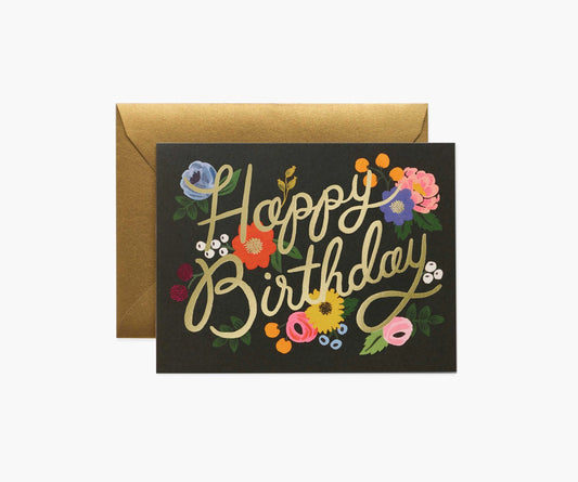 Rifle Paper Co. Vintage Blossom Birthday Card