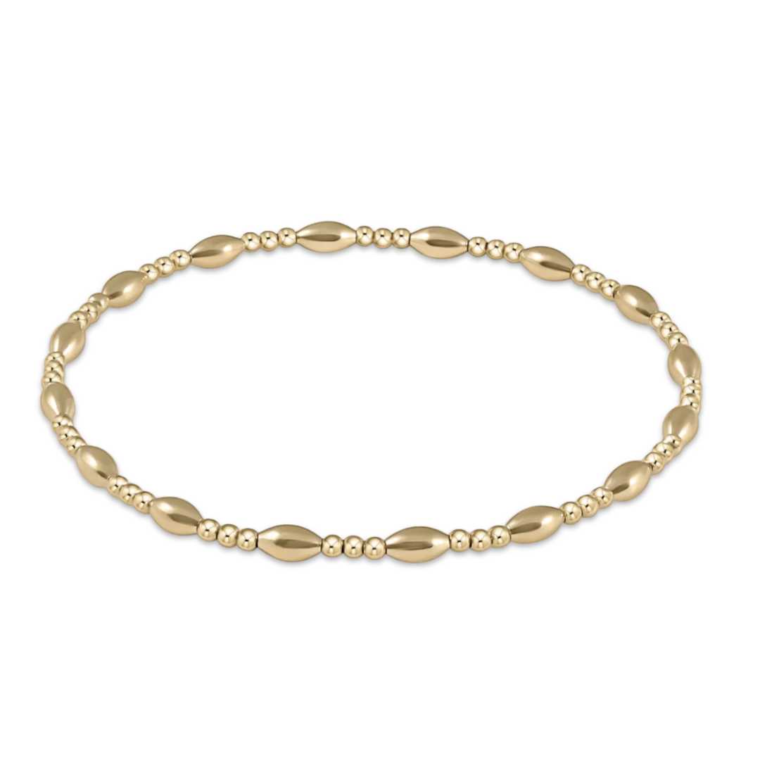 enewton EXTENDS Harmony Sincerity Pattern 2mm Bead Bracelet