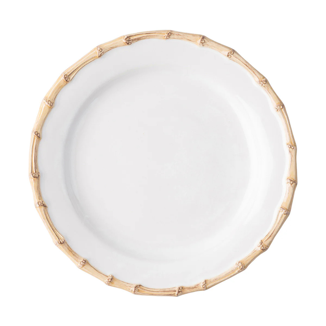 Juliska Classic Bamboo Natural Dinner Plate