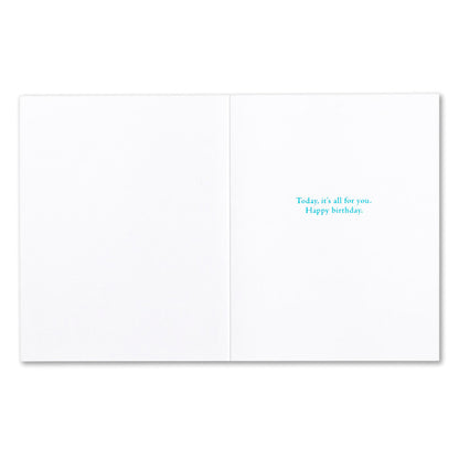 "Catch the beauty of the moment" Birthday Card - Positively Green