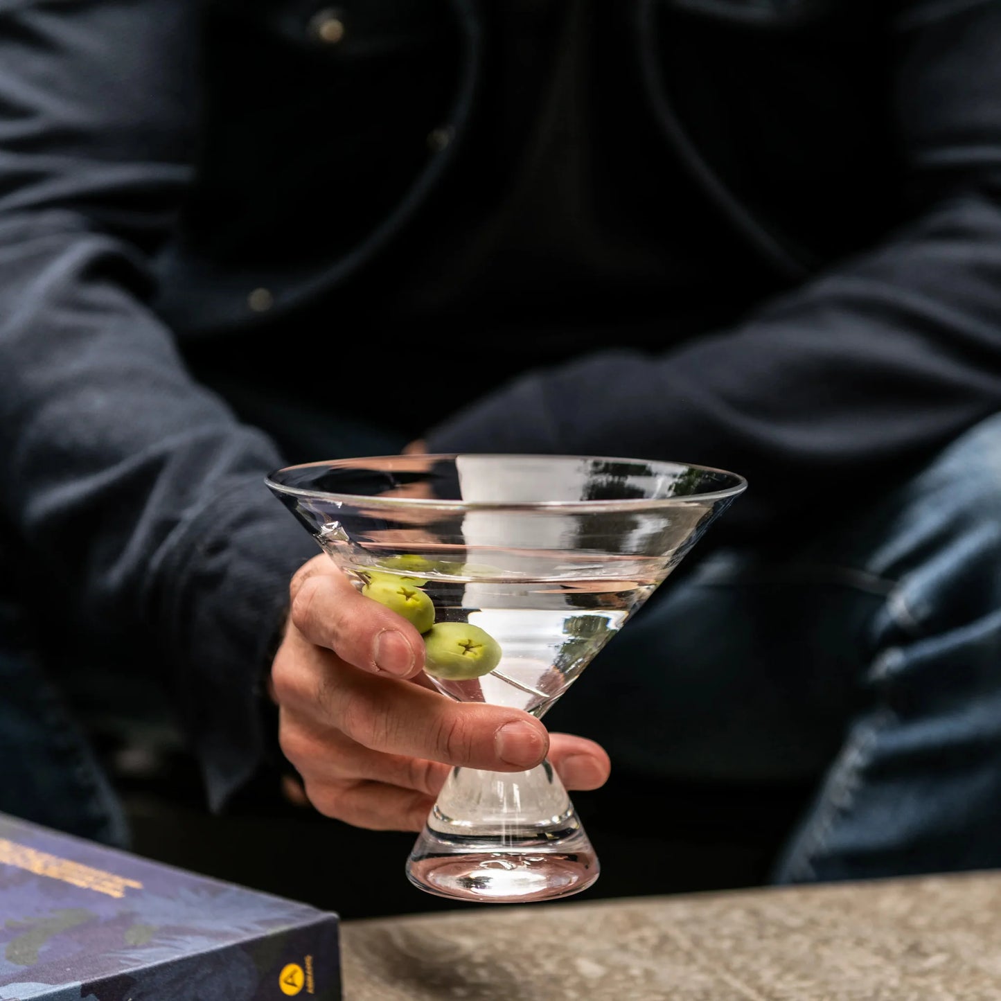 Simon Pearce Westport Stemless Martini