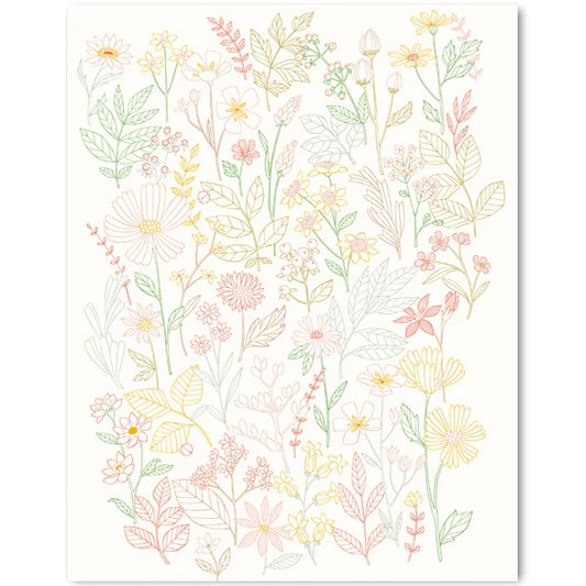 Helmsie Wildflower Print 8 X 10