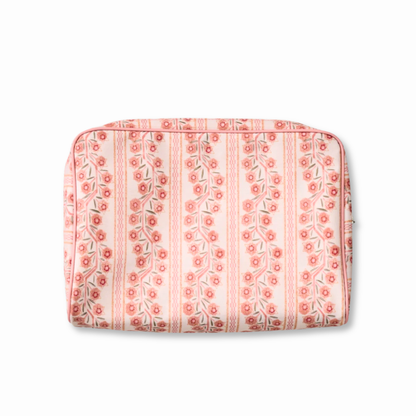 Patterned Toiletry Bag in Teil Duncan Henley's Climbing Vine