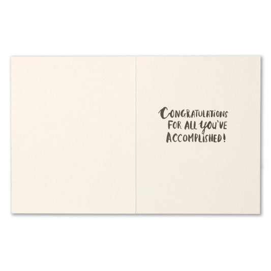 "You're a wonder" Graduation Card