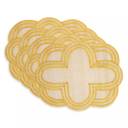 Juliska Scallop Stripe Placemats (Set of 4)