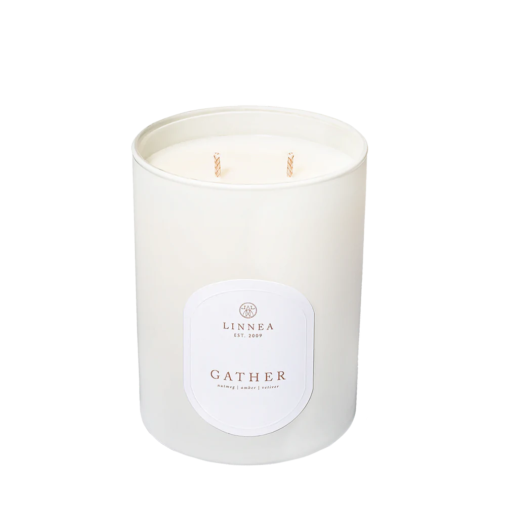 Linnea Gather Two Wick Candle