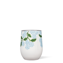 Load image into Gallery viewer, Corkcicle Rifle Paper Co. Stemless - Gloss Cream Hydrangea