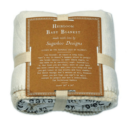 Sugarboo The Velveteen Rabbit Baby Blanket