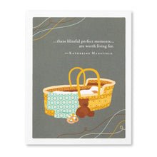 Load image into Gallery viewer, These blissful Perfect Moments card - Positively Green