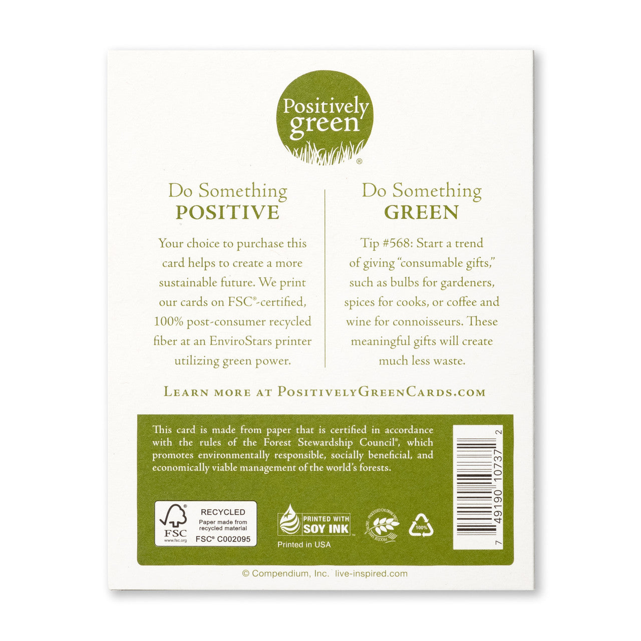 Each day become more fully alive - Positively Green