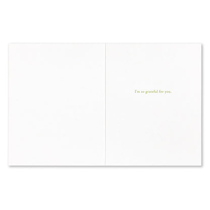 Yes, we must ever be friends - Positively Green card