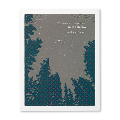 You two are together in the stars - Positively Green Card