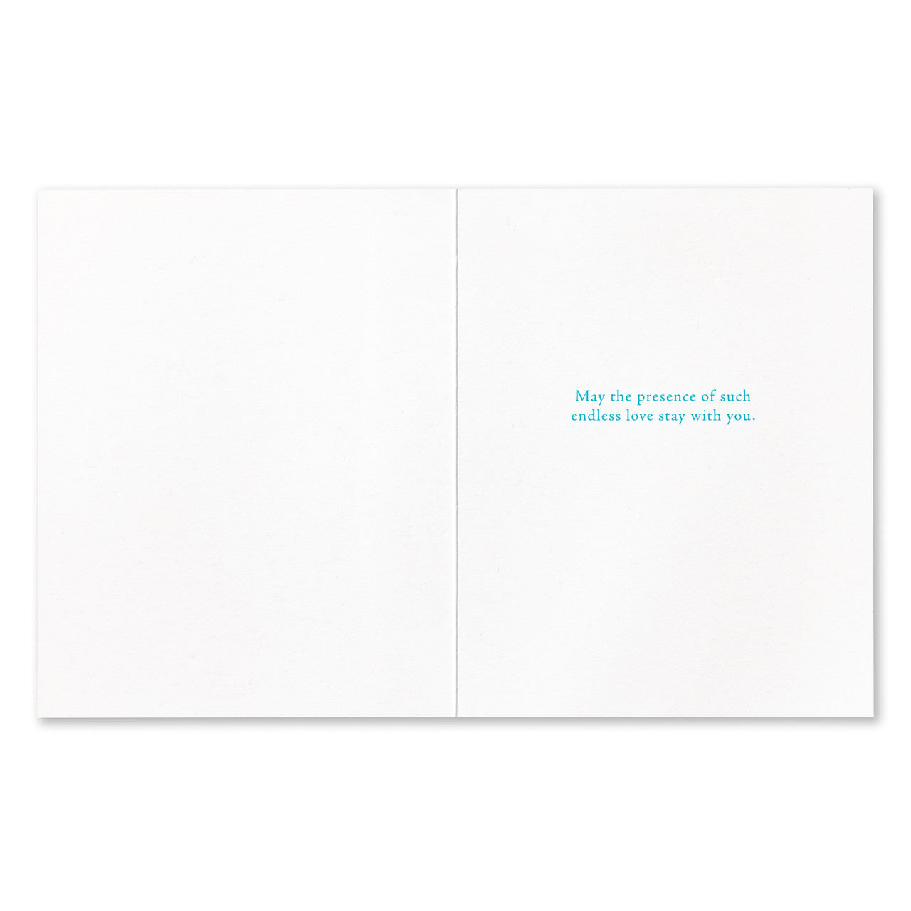 In the End, There is No End sympathy card - Positively Green