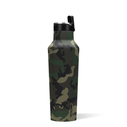 Corkcicle Sport Canteen 20 oz. - Woodland Camo