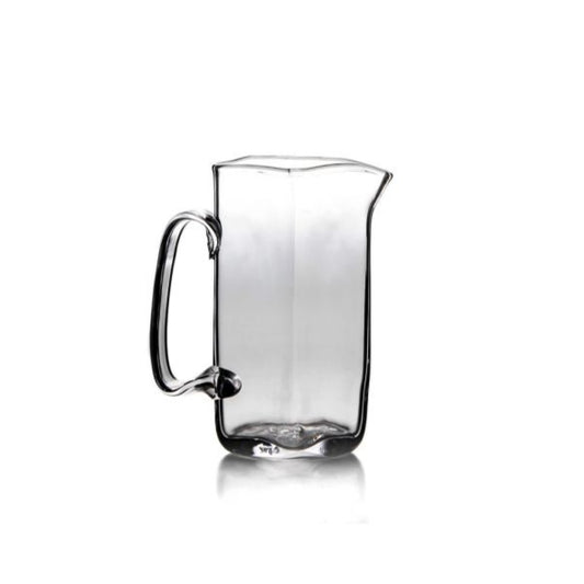 Simon Pearce Woodbury Glass Pitcher, Medium