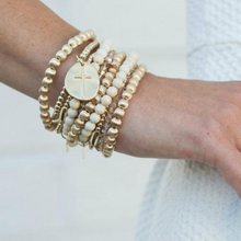 Load image into Gallery viewer, enewton Dignity Gold 6mm Bead Bracelet