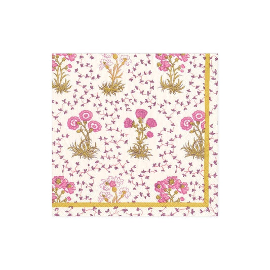 Semis De Fleurs Pink Cocktail Napkins