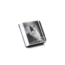Load image into Gallery viewer, Simon Pearce Woodbury Square Photo Block 3.5&quot; (Gift Boxed)