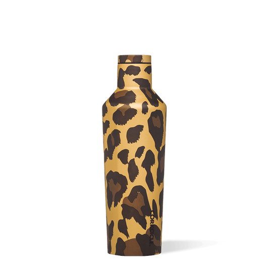 Corkcicle 16 oz Canteen - Luxe Leopard